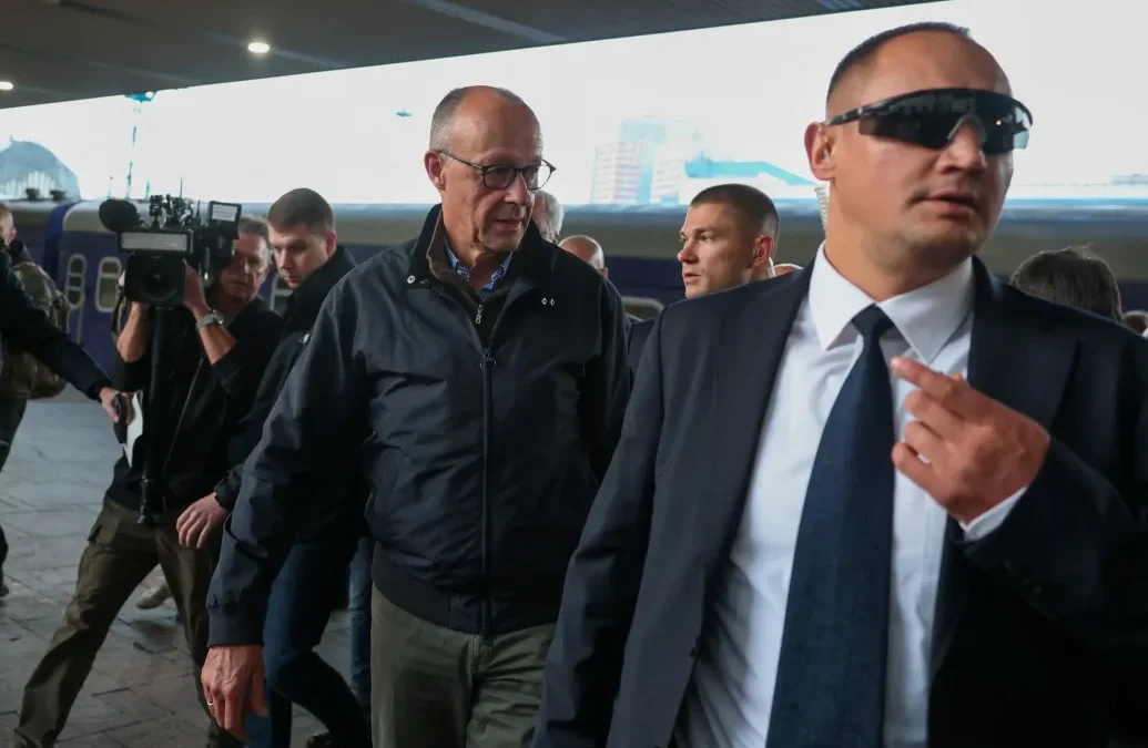 Friedrich Merz Kijevben újabb német támogatásról tárgyal